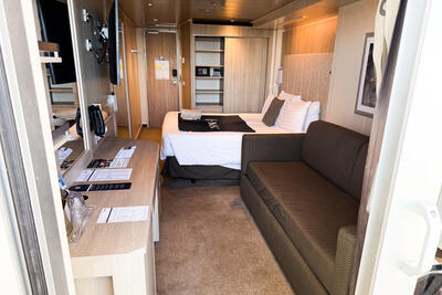 Balcony cabin on MSC Seashore