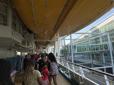 Cruise-Disembarkation